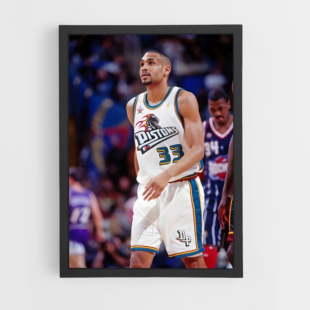 Poster Duel à Salt Lake – affiche Basketball (vue 2)